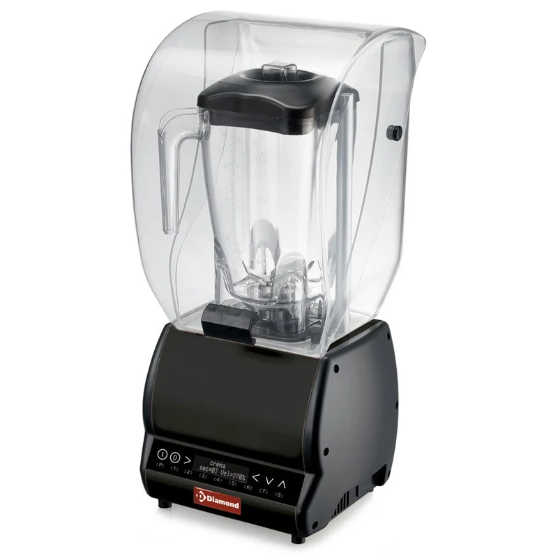 Mixer professionnel à cloche - verre 2 lt - variateur - Blender - Diamond