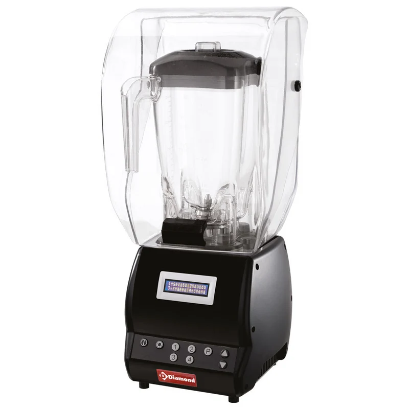 Mixer pro. à cloche - verre carré 2 lt - variateur - Blender - 0,75 kW - Diamond