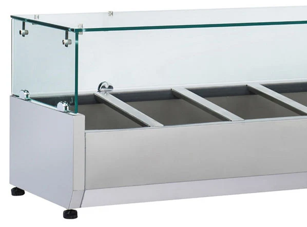 Table réfrigérée à pizza 3 portes - QZ 30 - 640L - 800mm - Cool Head inox 450 W - Coolhead