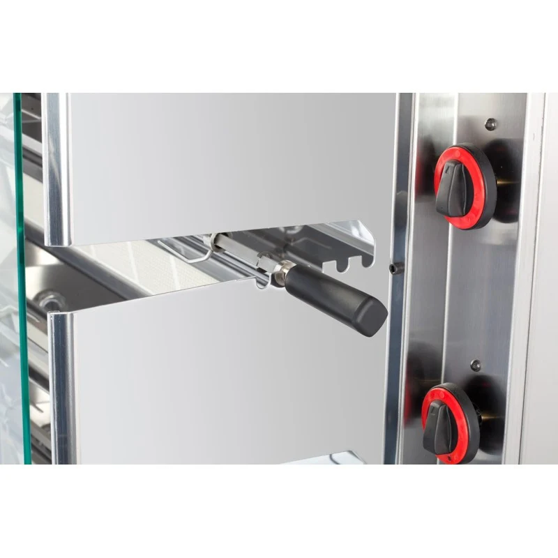 Rôtissoire gaz infrarouge 36 poulets - 6 broches - Indes 6 36 L 40 W - Feca