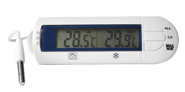 Thermomètre numérique - 50/+70°C - Alarme - Sonde 1,95m - 4719 - Saro