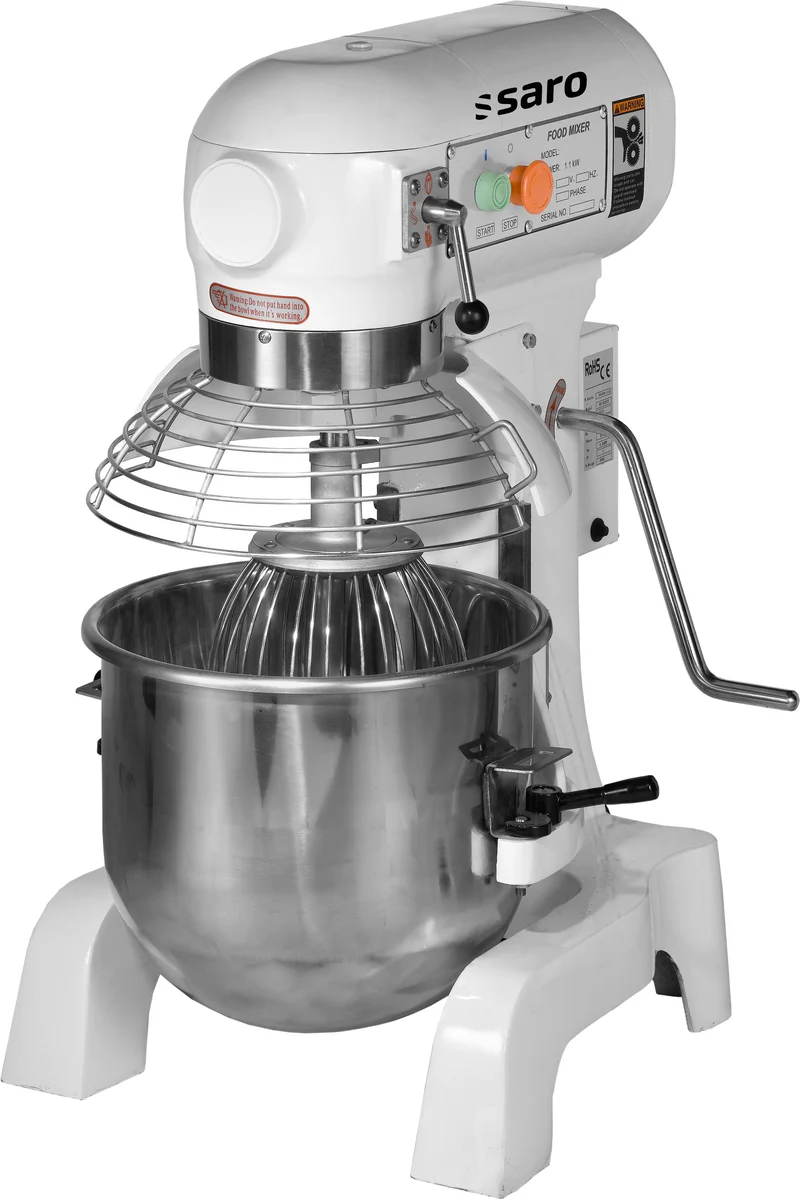 Mélangeur planétaire PR 20 - 20L - 3 vitesses - 0,75 kW - 1,1 kW - Saro
