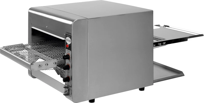 Four à Convoyeur - Pizza et Pain - Vitesse Variable - 260°C - 3.6 kW - Acier Inoxydable - Gerrit - Saro