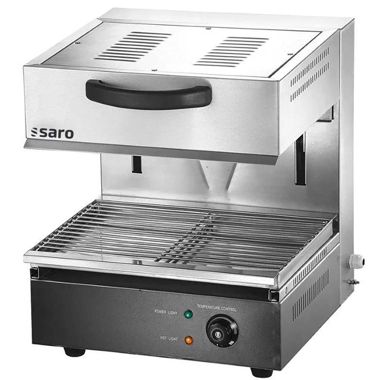 Salamandre électrique - 1 zone - Hauteur réglable - Bac miettes amovible - 2,8 kW - Saro
