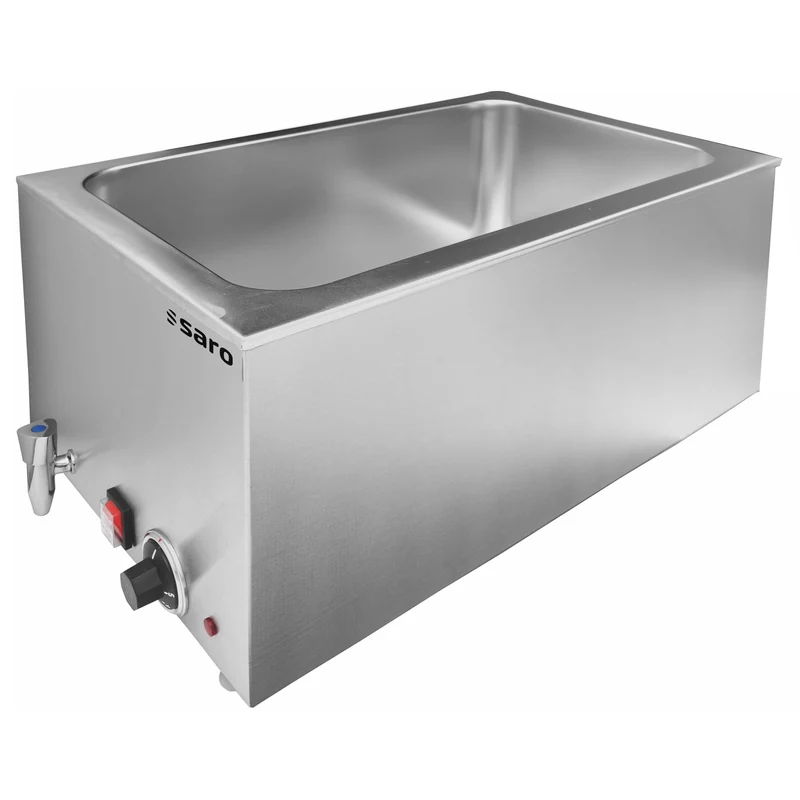 Bain-marie - GN 1/1 - 1,2kW - 338x600x243mm - Robinet - WT 150 - Saro
