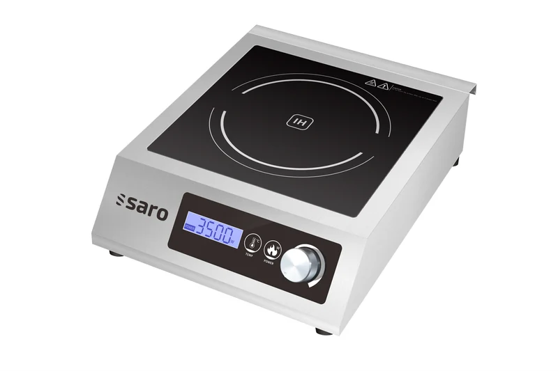Plaque Induction - 3,5kW - Ø120-260mm - 10 Niveaux - Affichage LCD - Saro