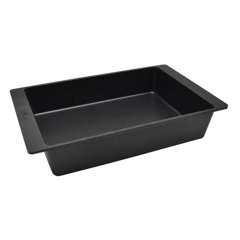 Rôtissoire Aluminium - 410x260x80mm - Antiadhésif - Multi-cuisson - Saro