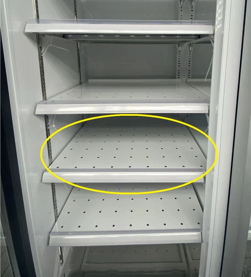 Grille perforée blanc pour réfrigérateur 7455.2212 - Accessoires de ventilation - Combisteel