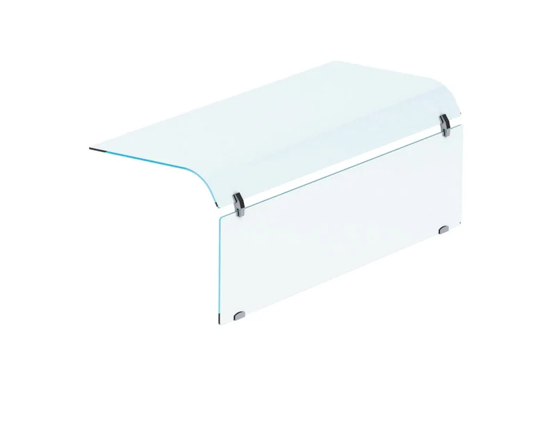 Vitre courbee fermee 1 cote 2/1 675x515x477 mm - Accessoires de ventilation - Combisteel