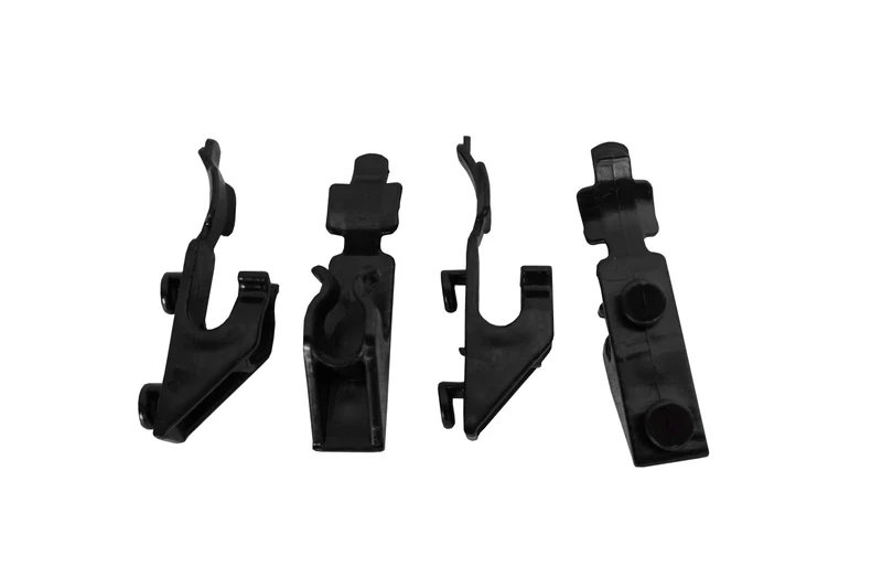 Ensemble 4 clips noir pour vitrine réfrigérée 7487.0170 0175 0180 - Accessoires de ventilation - Combisteel