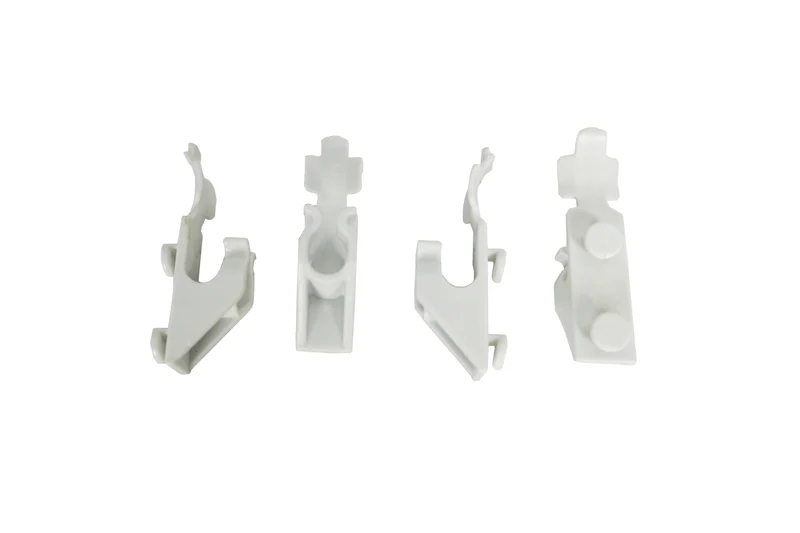 Ensemble 4 clips blanc pour vitrine réfrigérée 7487.0165 - Accessoires de ventilation - Combisteel