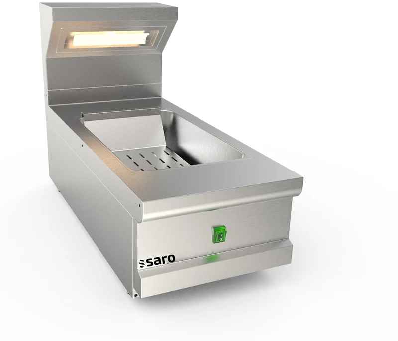 Chauffe-frites - Inox - GN 1/1 - 1kW - Table - LQ/SPE40BB - Saro