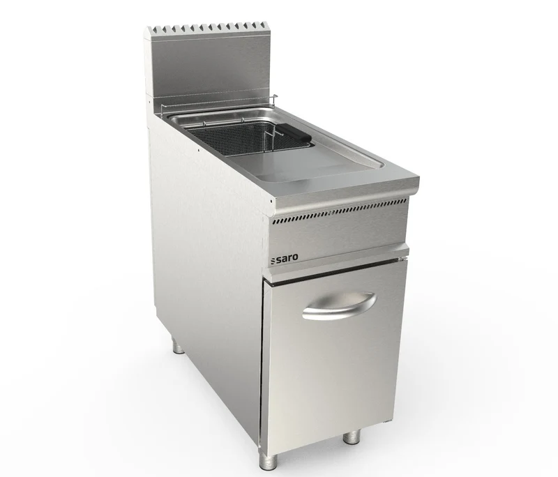 Friteuse gaz - 22L - 21kW - 400x900x850mm - LQ/FLG1V22 - Saro