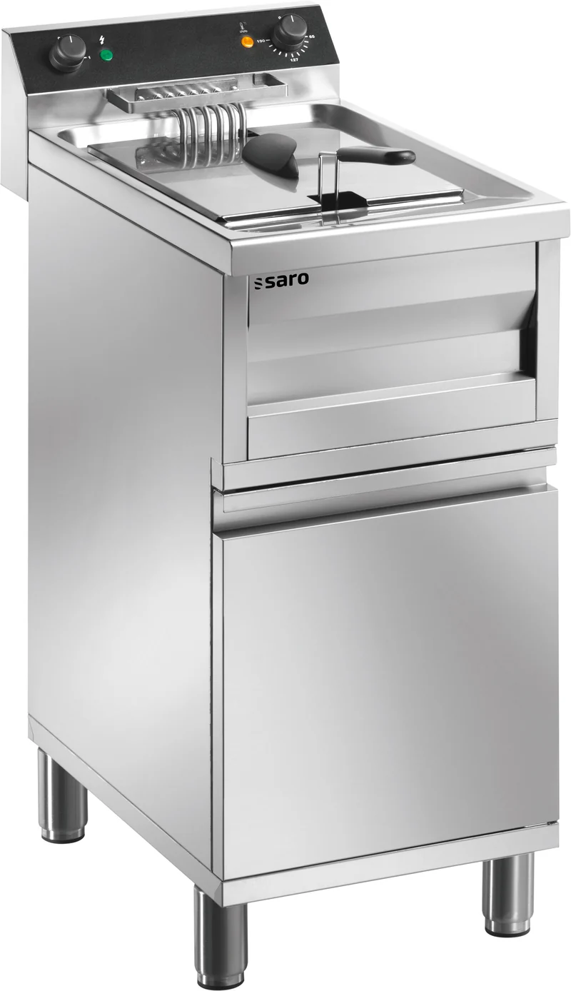 Friteuse - 12L - 9kW - 400x700x950mm - Gastroline 12VS - Saro