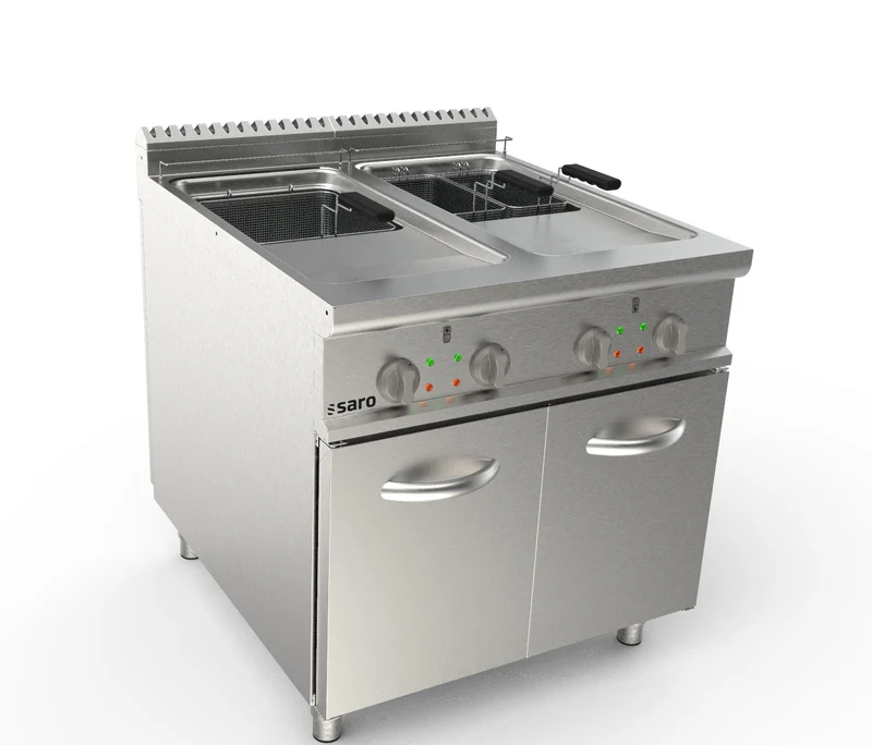 Friteuse électrique - 2x21L - 40kW - 290x400x120 mm - LQ/FRE2V21 - Saro