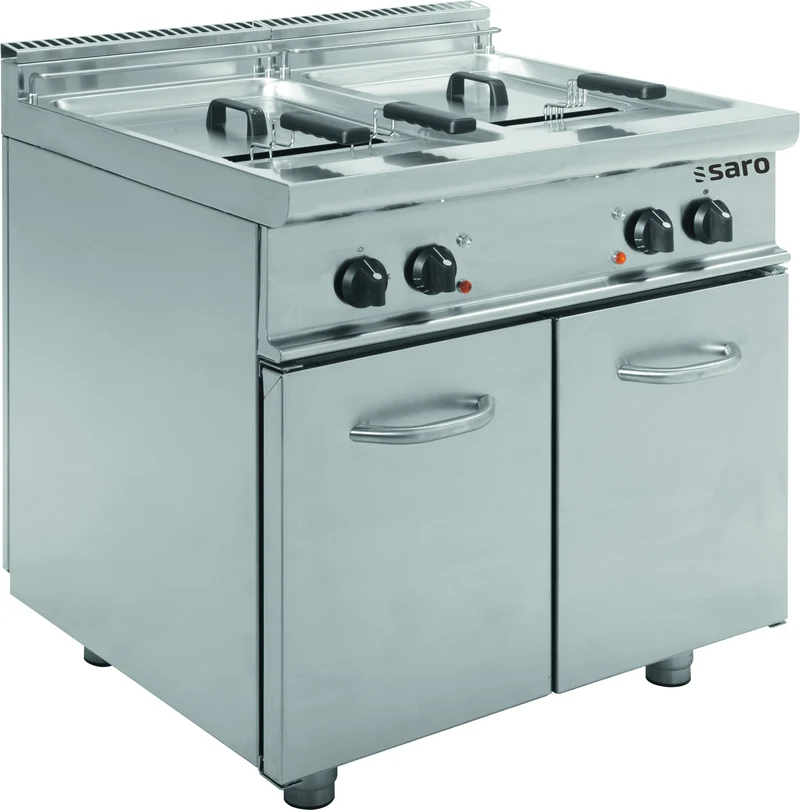 Friteuse électrique - 2x17L - 33kW - 800x700x850mm - E7/FRE2V17 - Saro