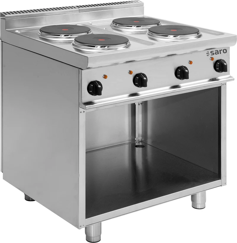 Cuisinière électrique - 4 plaques - 10.4 kW - E7/CUET4BA - Saro