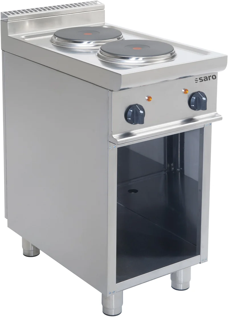 Cuisinière électrique - 2 plaques - 5.2 kW - E7/CUET2BA - Saro