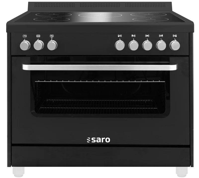 Cuisinière induction - 5 zones - Four électrique 115L - Grill 1.8 kW - TS95IND61N - Saro