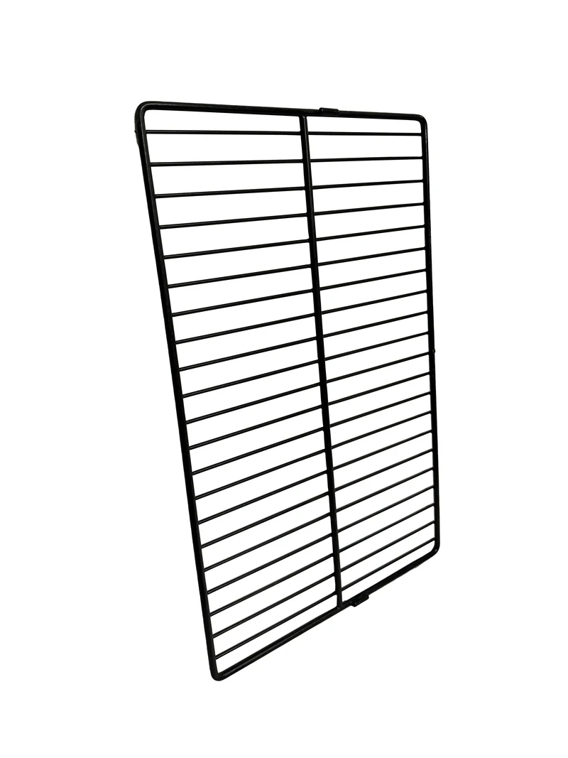 Grille 392x193 pour 7013.2575 couleur noir 392x193 mm - Accessoires de ventilation - Combisteel