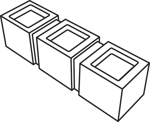 PAVOFLEX 20 TRICUBES PX015