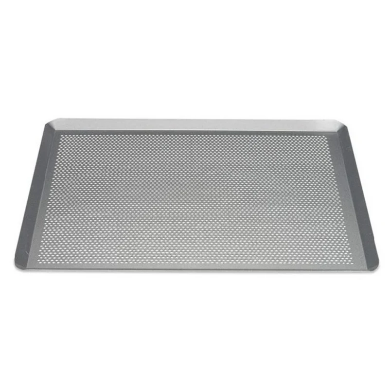 Plaque perforée 400x300 bord 45°