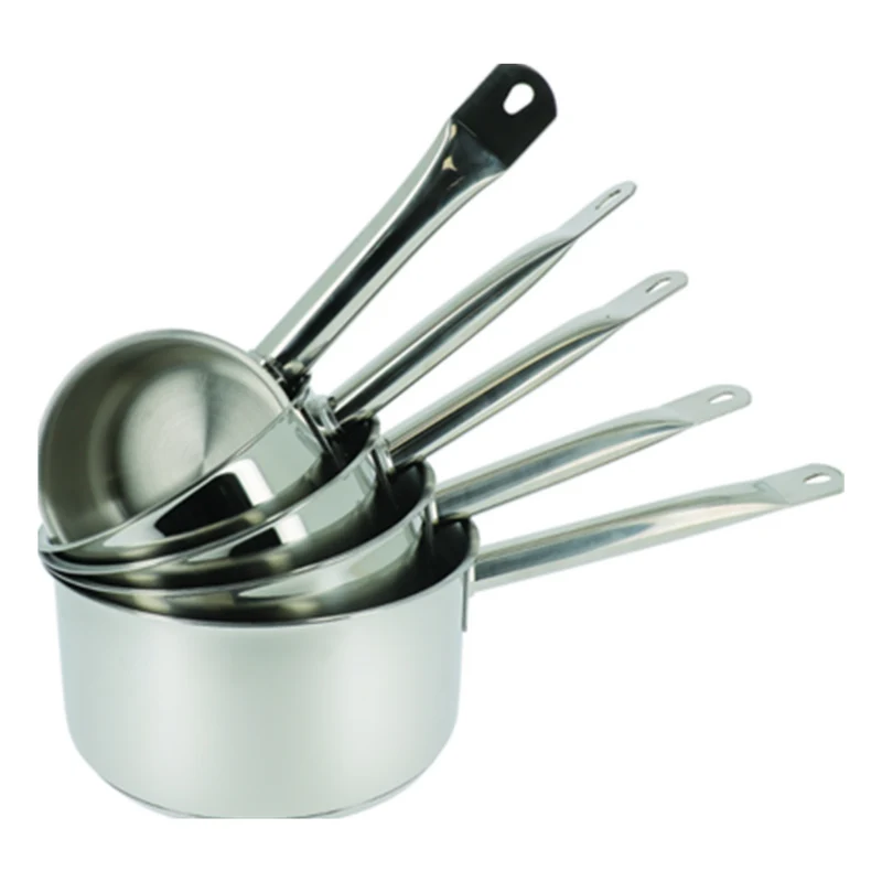 Série 5 casseroles inox