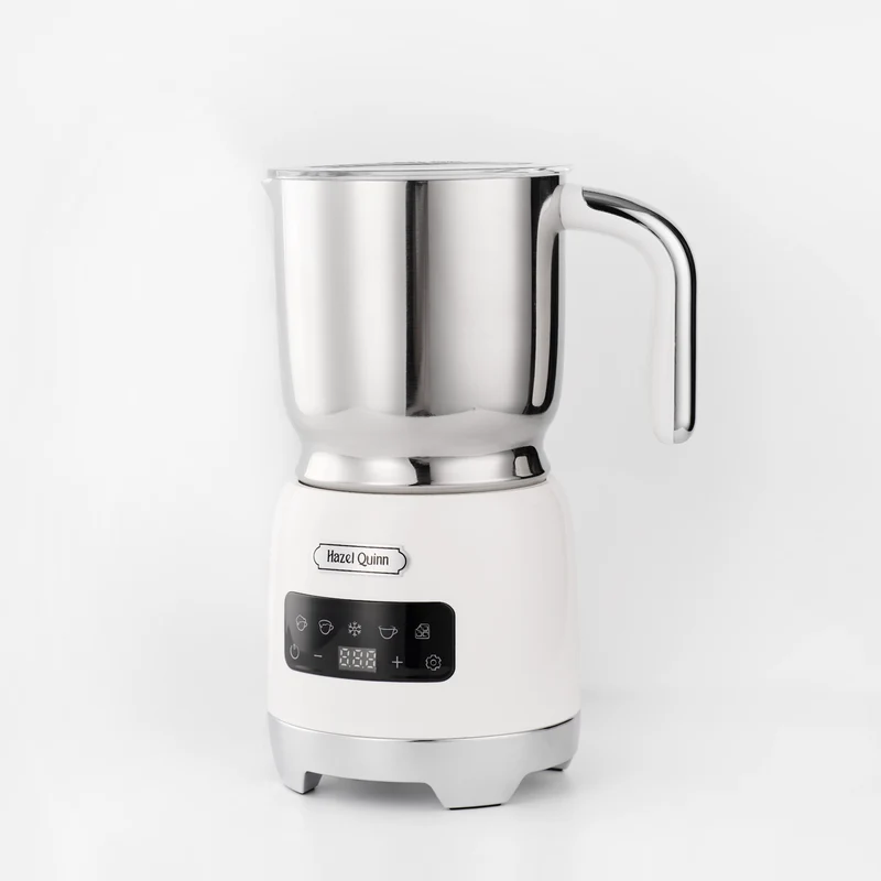 [1-for-1] 5-in-1 Electric Milk Frother, with Food Grade 304 Stainless Steel, LED Touch Screen, 0.4 L (Available in US)