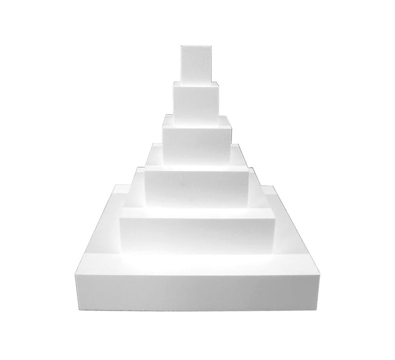 Gâteau carré wedding cake de 58