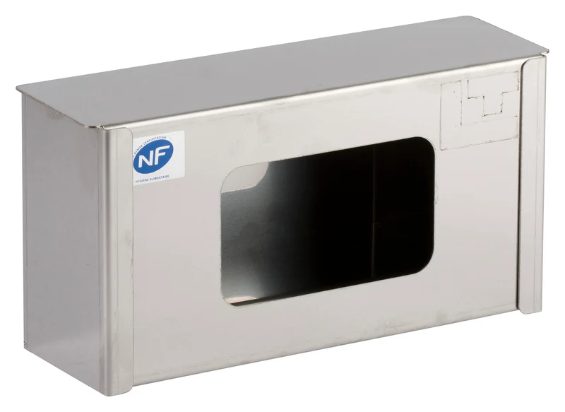 Boîte distributrice NF à gants jetables