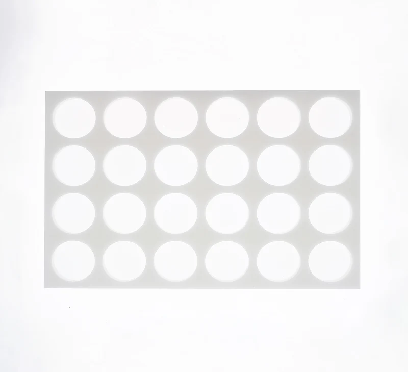 Tapis chablon frangipane Galettes