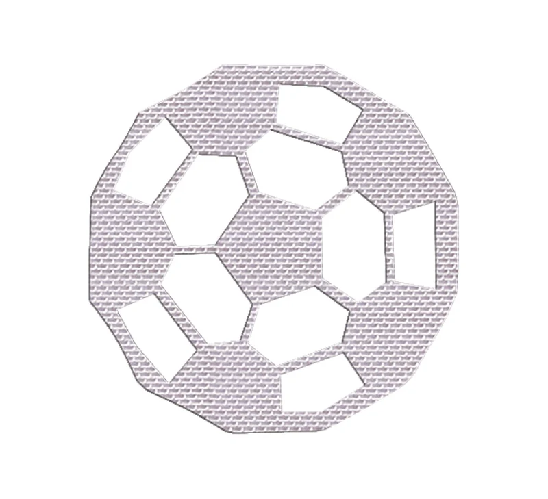 Pochoir à pain ballon de foot