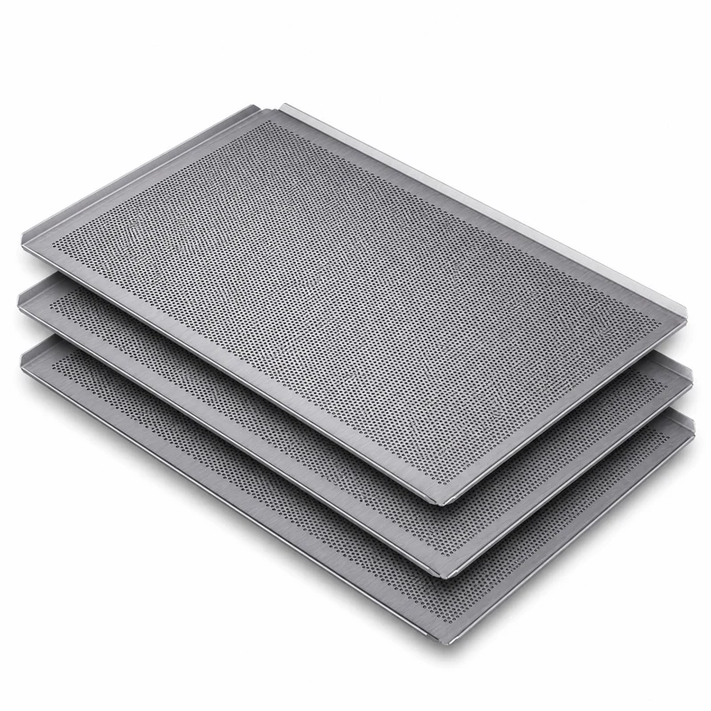 Plaque aluminium perforée 600X400