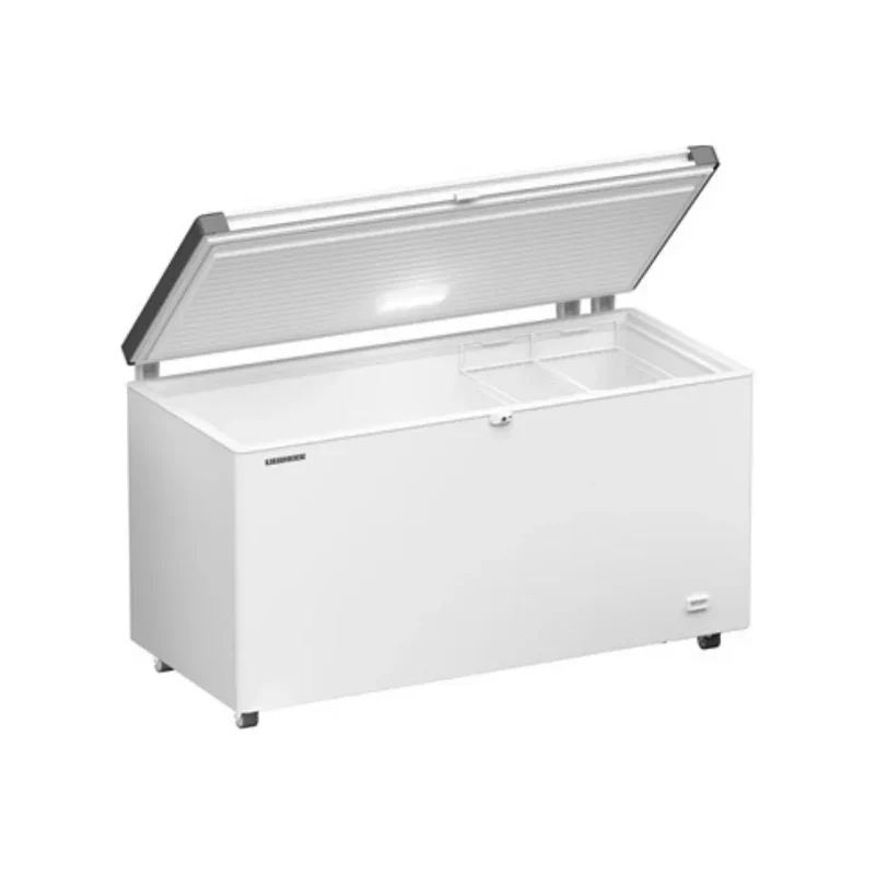 Congélateur coffre en epoxy blanc - 404 litres