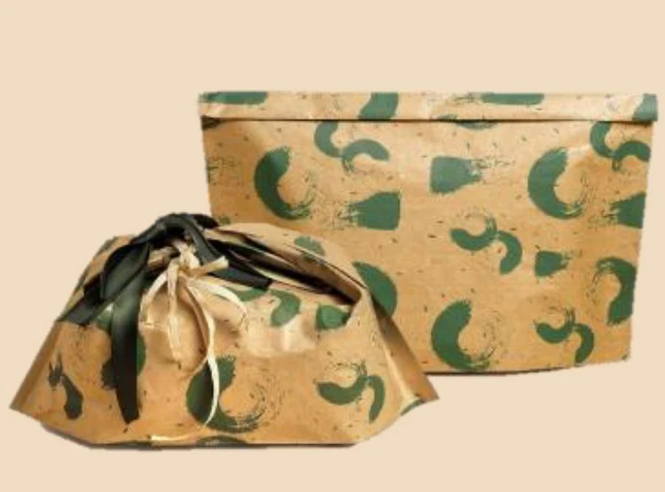 Sachet Panettone Vert "Salvia" P/200