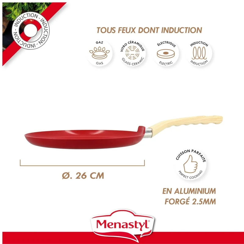 Crêpière Colorama 26 cm