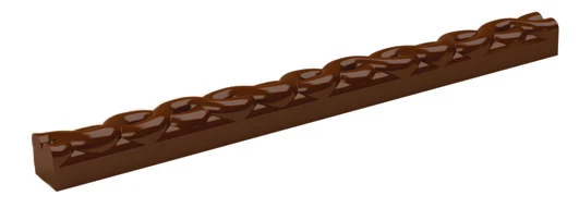 Gouttières à bûchettes plastiques