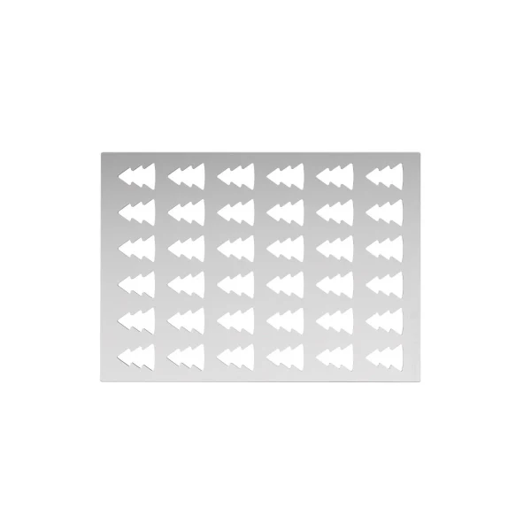 Plaque chablon silicone - Sapin de Noël
