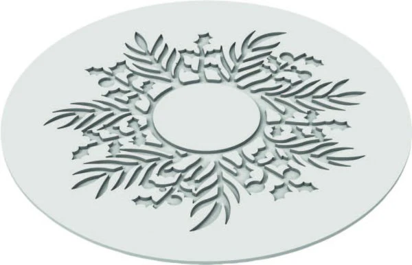 Tapis guirlande Noël