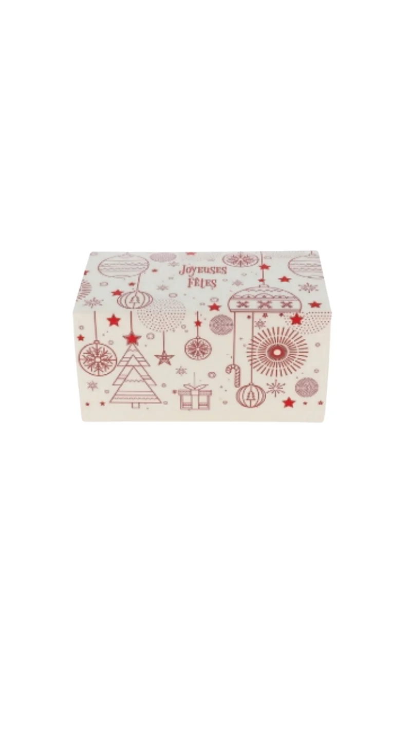 Boîte à bûche Noël (P/25)