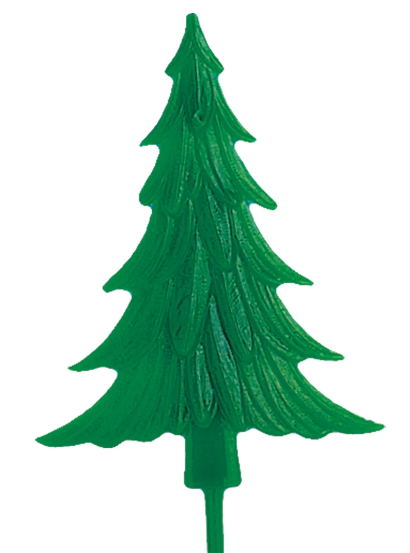Décor sapin plat vert