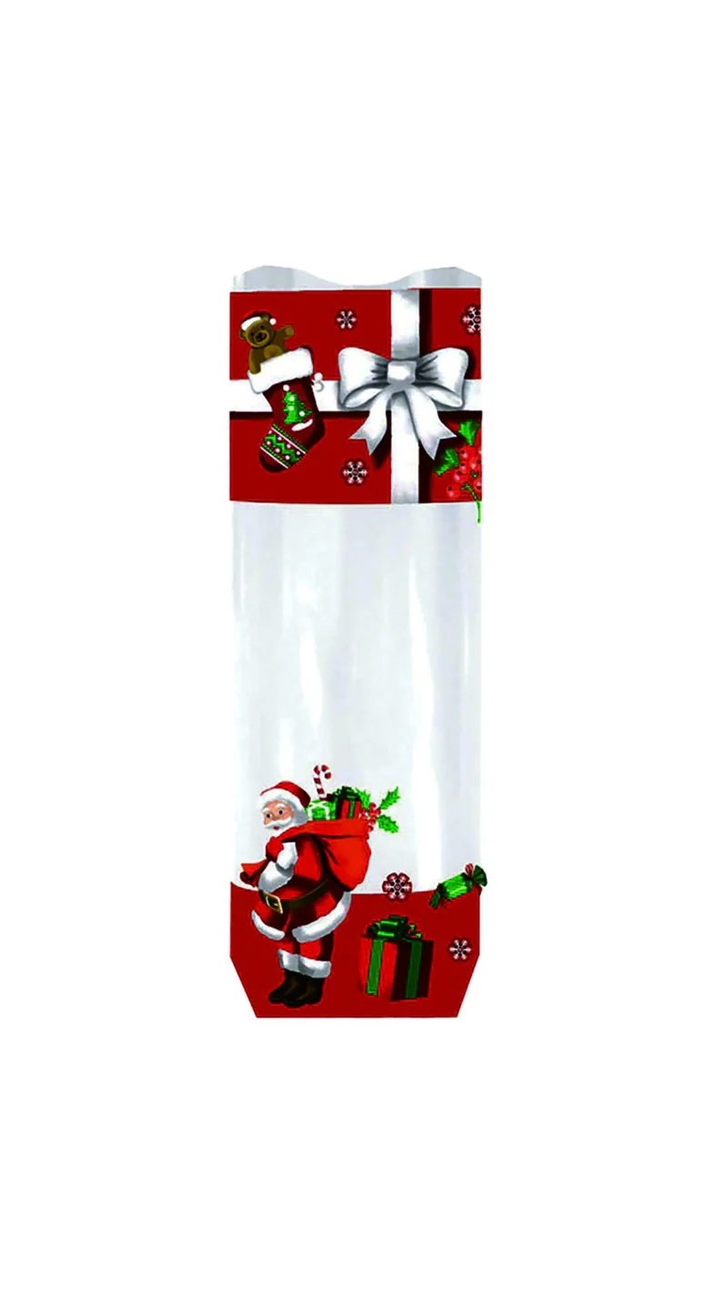Sac à chocolat de Noël - fond en carton