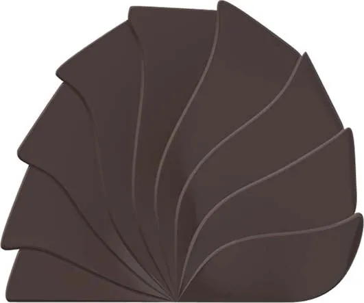 Plaque embout de bûche PETG (Paquet 2 pcs)