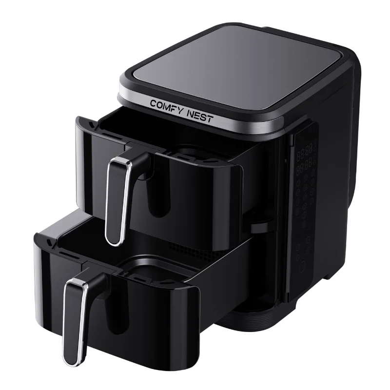 Friteuse à air chaud Air fryer double panier verticale 11L 2800W