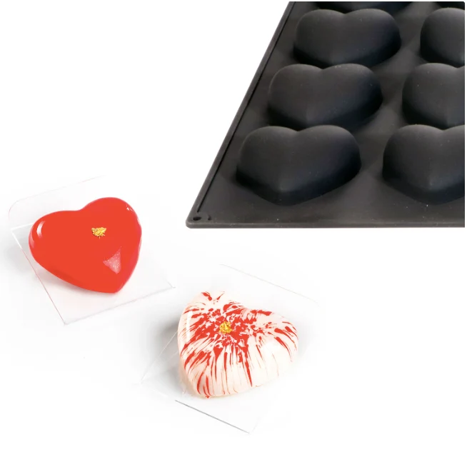 Moule en forme de coeur - Silicone