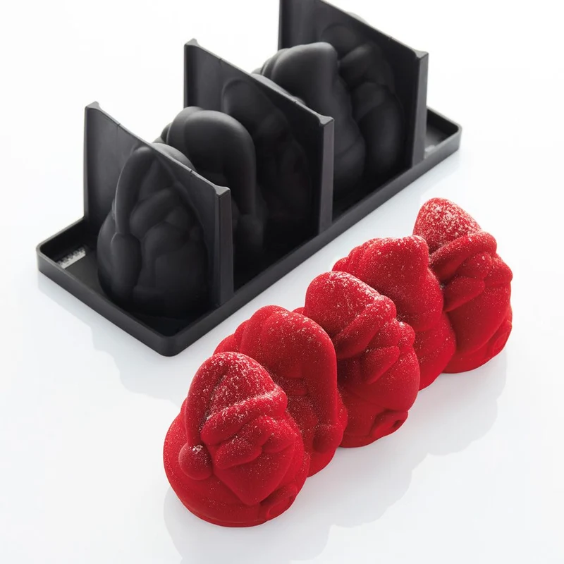 Moule à buche père Noël