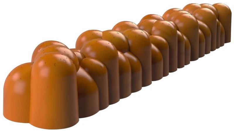 Gouttières à bûches plastiques originales