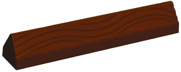 Gouttières à bûches plastiques