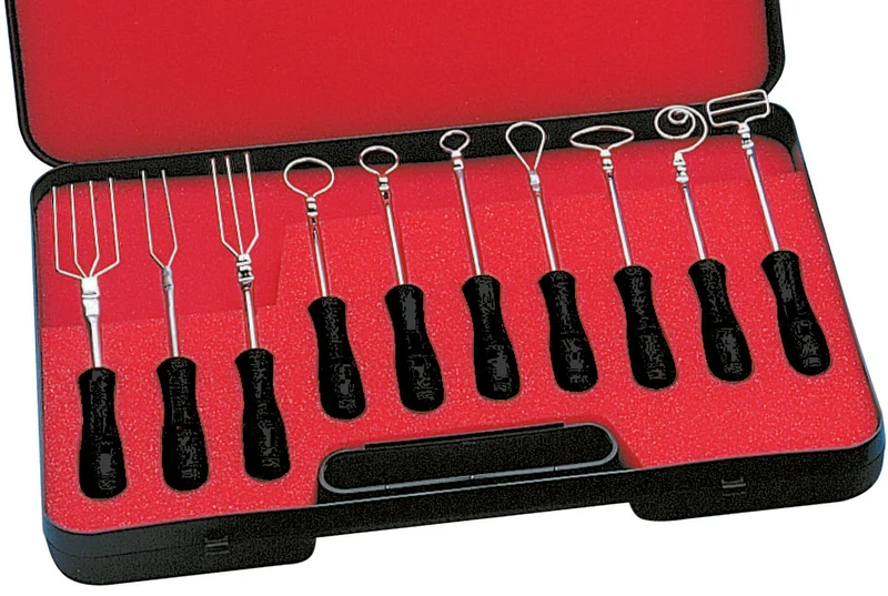 Fourchette à tremper Mallette 10 pcs