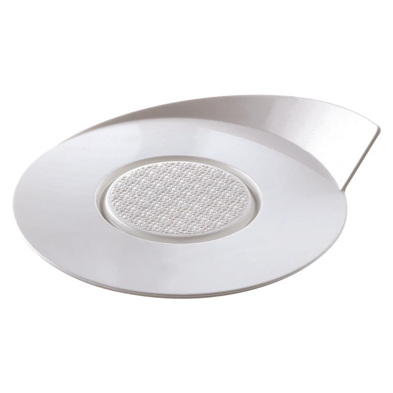 Languette ronde blanche P/100